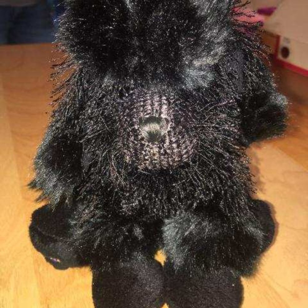 Webkinz Black Poodle